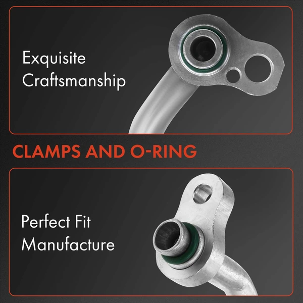 AC Discharge Hose for Kia Sportage 2011 2012 2013 2014 2015 2016 2.0L