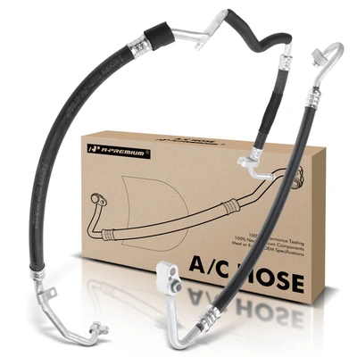 2 Pcs AC Manifold Hose Assembly for Mitsubishi Outlander 2004-2006