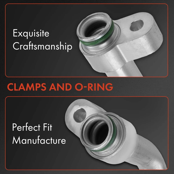 AC Suction Hose for Honda 2009-2013 1.5L Compressor to Evaporator