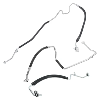 3 Pcs AC Suction & Discharge & Liquid Line Hoes Assembly