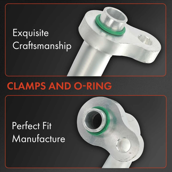 AC Suction Line for Volvo C70 2006 S40 2004-2011 V50 2005-2011