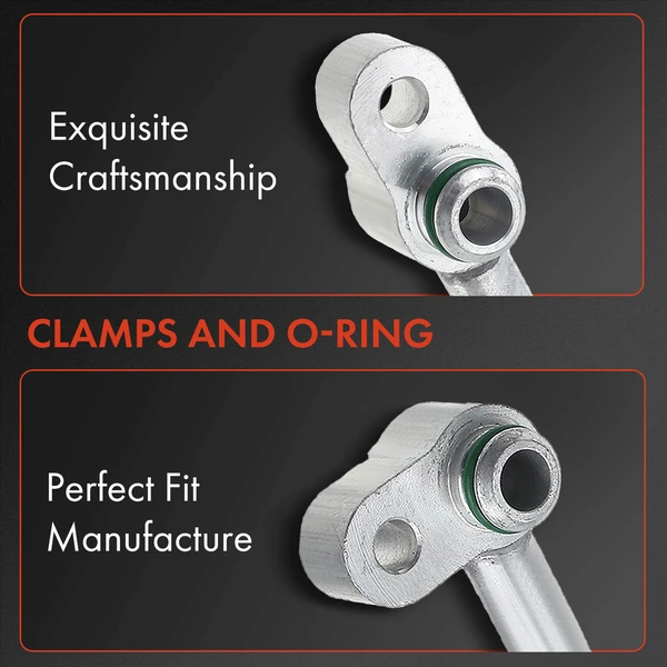 AC Discharge Hose for Honda Civic 2012 2013 2014 2015 Coupe L4 1.8L