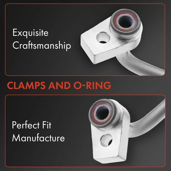 AC Discharge Hose for Lincoln MKZ 2013-2016 V6 3.7L VIN:K MFI Petrol