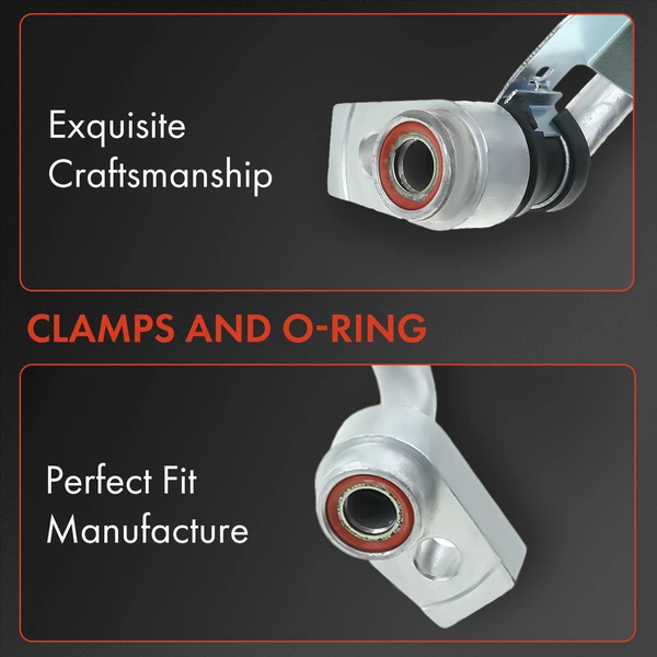 AC Discharge Hose for Ford Fusion 2013 2014 2015 2016 L4 2.5L