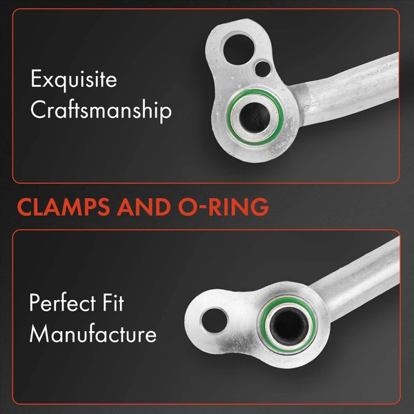 AC Discharge Hose for Kia Rio 2012-2017 L4 1.6L