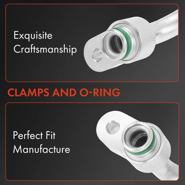 AC Refrigerant Hose for Honda Accord 08-12 Crosstour 12-15 3.5L Discharge Line