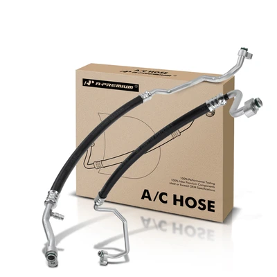 2 Pcs AC Manifold Hose Assembly