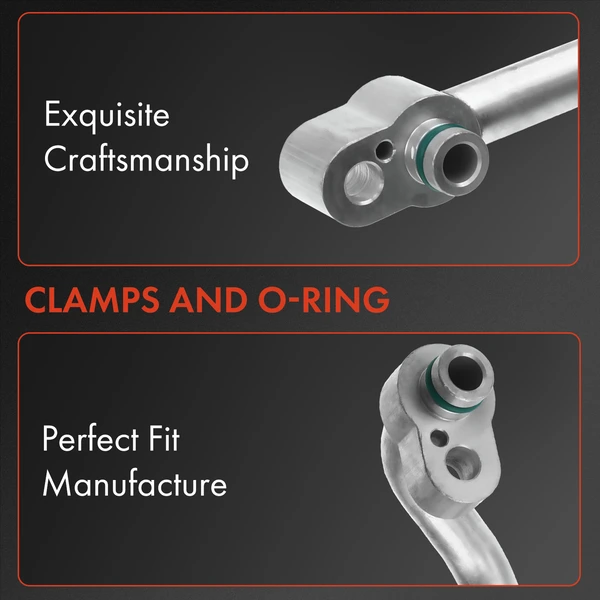 AC Discharge Hose for VW Jetta 11-15 Beetle 13-15 Passat 12