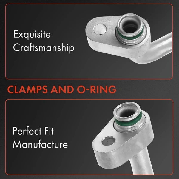 AC Discharge Hose for Hyundai Sonata 2015-2017 1.6L 2.0L 2.4L