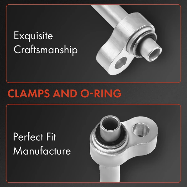 AC Liquid Line Hose Assembly for Chevrolet Silverado 1500 2500 GMC Sierra 1500 2500 HD