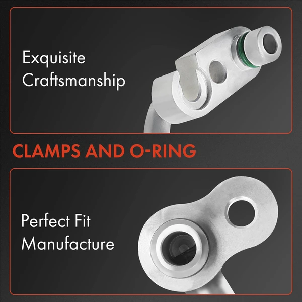 AC Suction Hose for Chevy Cheyenne 14-15 Silverado 1500 GMC 2015