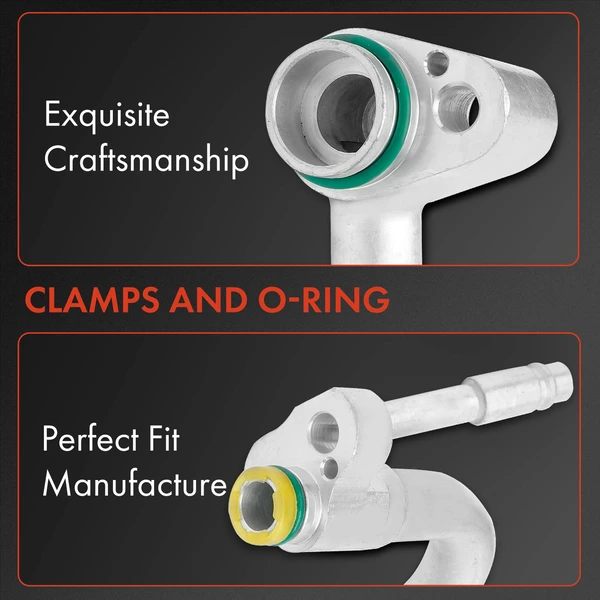 AC Suction Hose for BMW E90 335d 2009-2011 Compressor to Evaporator