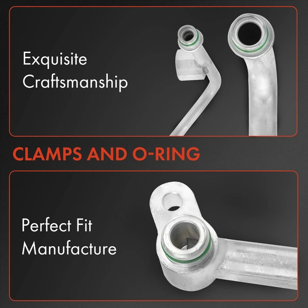 AC Suction Line for Subaru Legacy Outback 2017-2019 H4 2.5L 3.6L