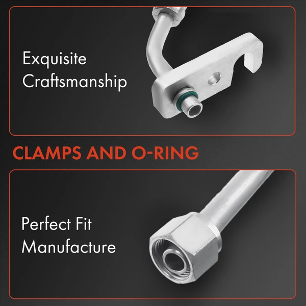 AC Discharge Hose for Kenworth 548CH C500 K100E K130 L700 T170 T2000 W900