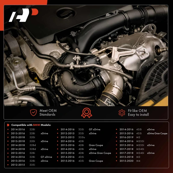 AC Liquid Hose for BMW 228i 320i 328d 335i 428i 435i M2 M3 M4