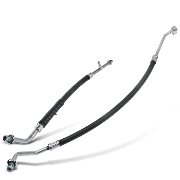 2 Pcs AC Liquid Line and Suction Line for 2003-2005 Lincoln Town Car