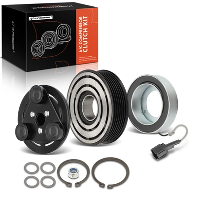 AC Compressor Clutch Kit with 7-Groove Pulley