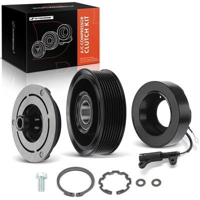 AC Compressor Clutch Kit with 8-Groove Pulley