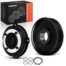 A/C Compressor Clutch Kit with 6-Groove Pulley for 2016-2017 Hyundai Tucson
