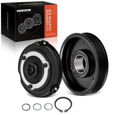 AC Compressor Clutch Kit with 6-Groove Pulley