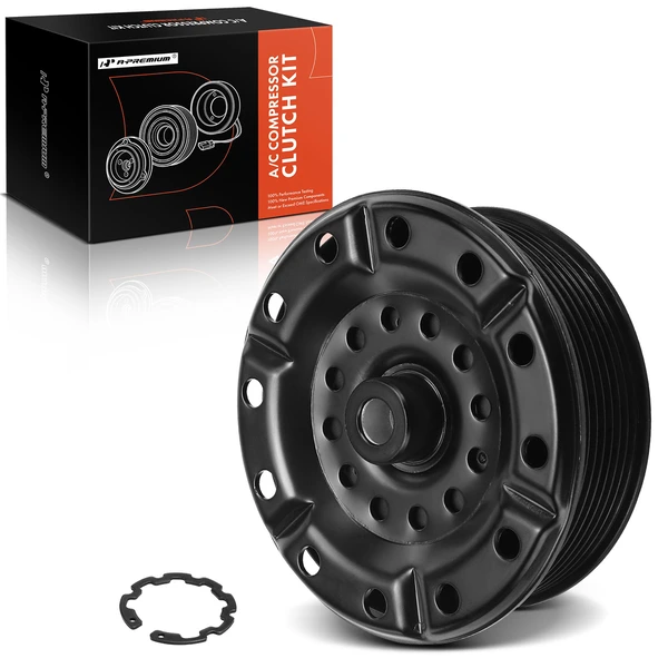 AC Compressor Clutch Kit with 7-Groove Pulley for 2008-2015 Scion xB