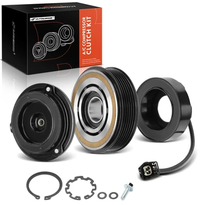 AC Compressor Clutch Kit with 6-Groove Pulley