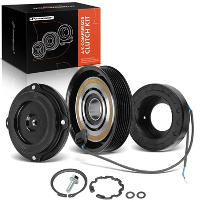 AC Compressor Clutch Kit with 7-Groove Pulley
