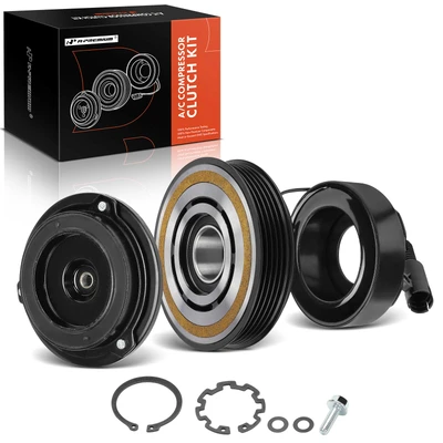 AC Compressor Clutch Kit with 5-Groove Pulley