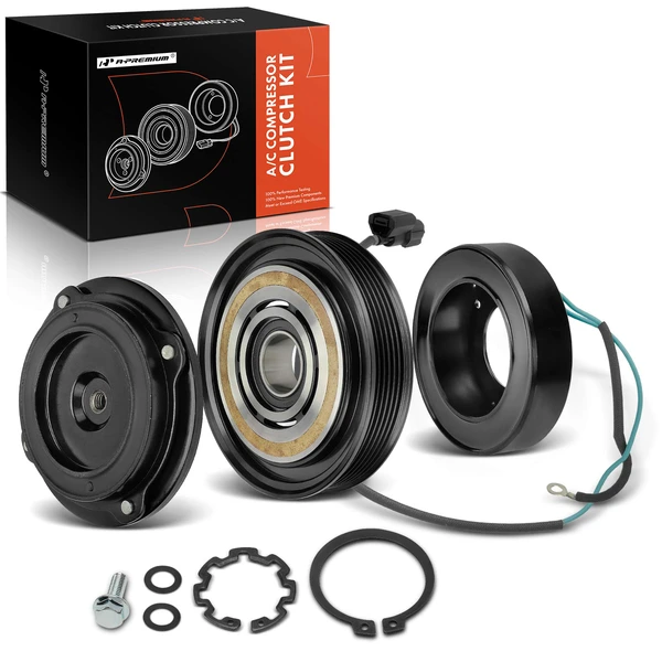 AC Compressor Clutch Kit for Honda Odyssey 2008-2017 Pilot 2008-2015 Ridgeline