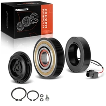 AC Compressor Clutch Kit with 6-Groove Pulley