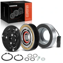 AC Compressor Clutch Kit with 6-Groove Pulley