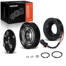 AC Compressor Clutch Kit with 7-Groove Pulley