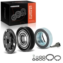 AC Compressor Clutch Kit with 6-Groove Pulley for Mazda MX-5 Miata 2006-2015