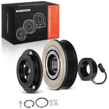 AC Compressor Clutch Kit with 6-Groove for 2007-2010 Ford F-250 Super Duty