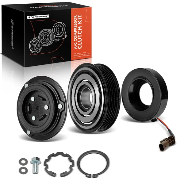 AC Compressor Clutch Kit for Chevrolet Equinox Impala GMC Terrain Buick LaCrosse