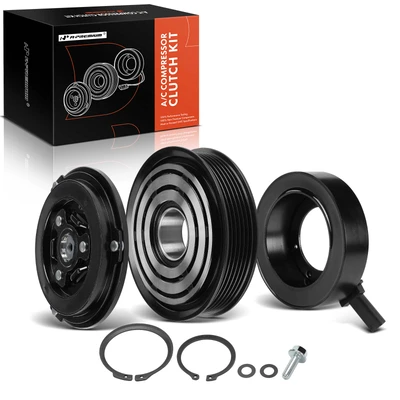 AC Compressor Clutch Kit with 6-Groove Pulley