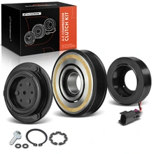 AC Compressor Clutch Kit with 6-Groove Pulley