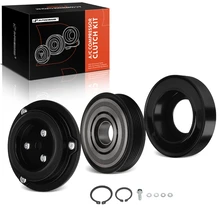 AC Compressor Clutch Kit with 6-Groove Pulley for 2010-2011 GMC Terrain