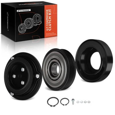 AC Compressor Clutch Kit with 6-Groove Pulley