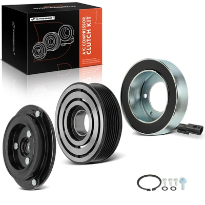 AC Compressor Clutch Kit with 7-Groove Pulley