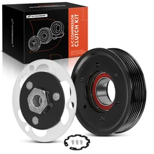 AC Compressor Clutch Kit with 6-Groove Pulley for Audi A3 Q3 TT Quattro