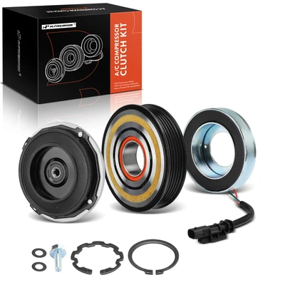 AC Compressor Clutch Kit with 5-Groove Pulley