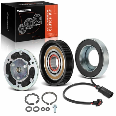 AC Compressor Clutch Kit with 6-Groove Pulley