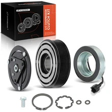 AC Compressor Clutch Kit with 7-Groove Pulley