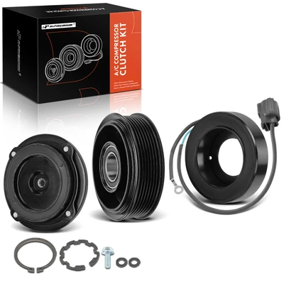 AC Compressor Clutch Kit with 7-Groove Pulley