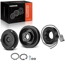 AC Compressor Clutch Kit with 6-Groove Pulley for 2001-2003 Acura CL