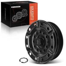 AC Compressor Clutch Kit with 4-Groove Pulley for 2004-2006 Scion xA
