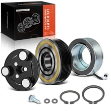 AC Compressor Clutch Kit with 6-Groove Pulley