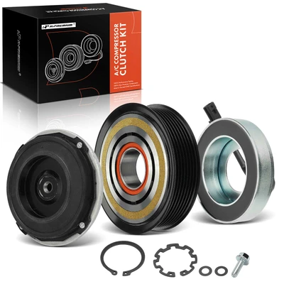 AC Compressor Clutch Kit with 7-Groove Pulley