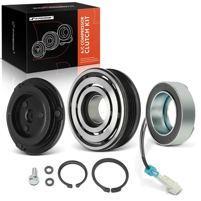 AC Compressor Clutch Kit with 5-Groove Pulley